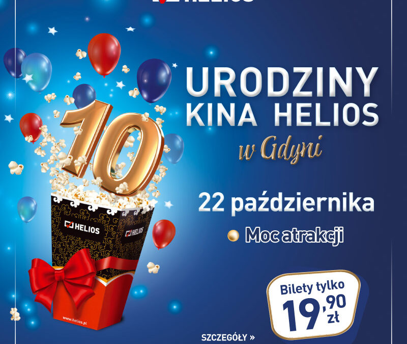 10 Urodziny Kina Helios w Gdyni 22.10.2023